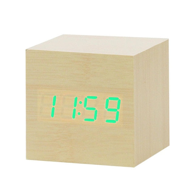 VoiceRise - Nordic Digital LED Alarm Clock