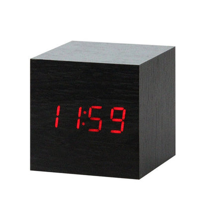 Variant image for Minimalistic Digital LED Alarm Clock with Voice Control – Sleek Design and Clear Display for Effortless Mornings-16