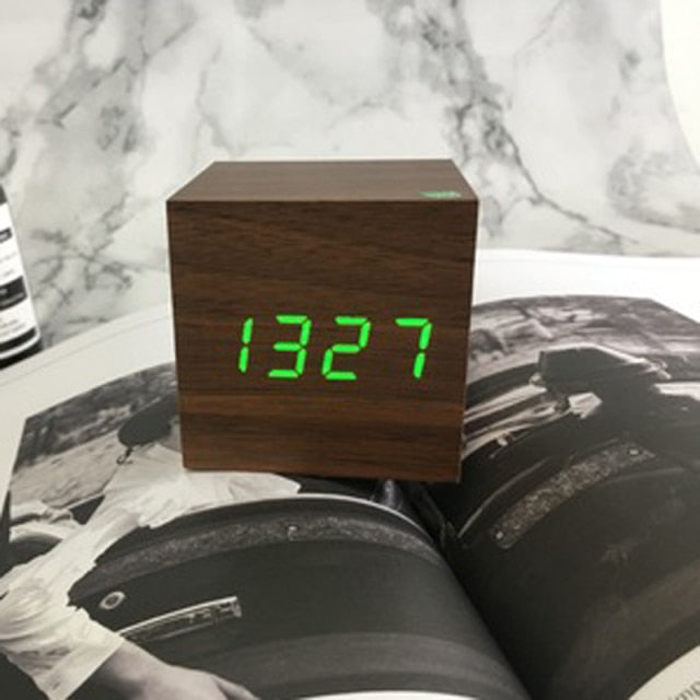 VoiceRise - Nordic Digital LED Alarm Clock