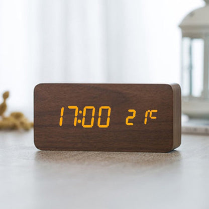VoiceRise - Nordic Digital LED Alarm Clock