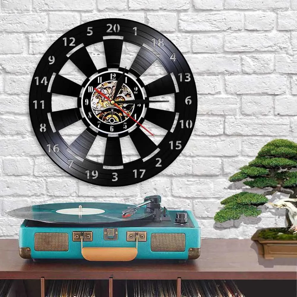 DartTime - Elegant Vinyl Clock