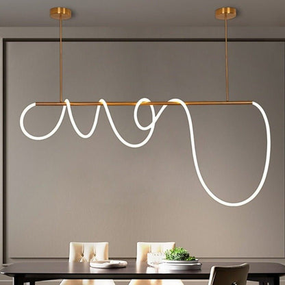 GlowWeave - Lampada a sospensione LED chic