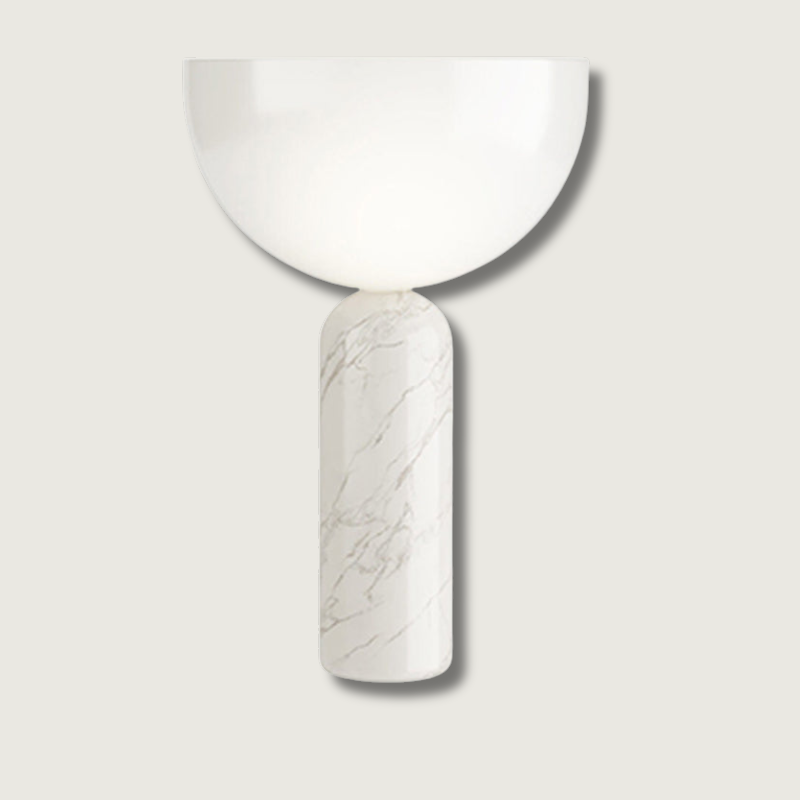 StoneRadiance - Lampe de table inspirée du marbre