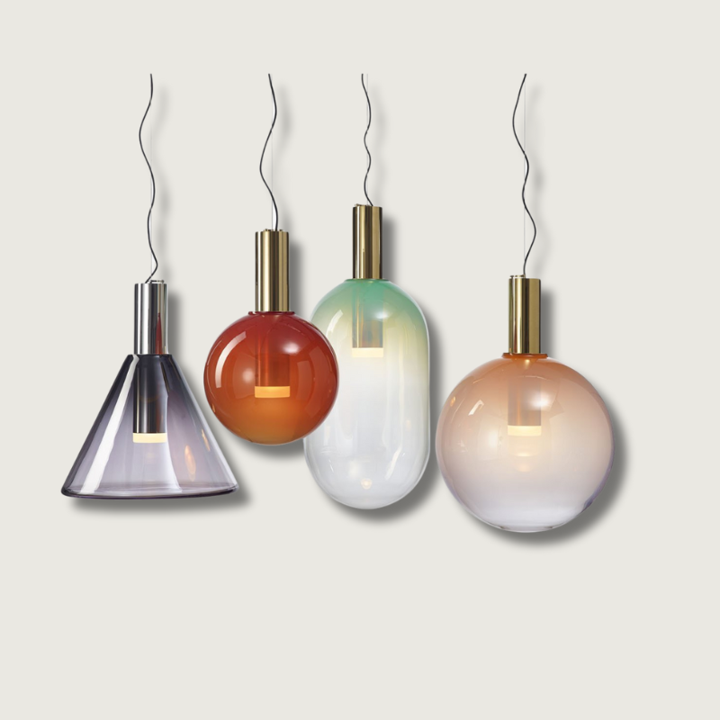 OpalGlow - Lampe de Plafond Élégante