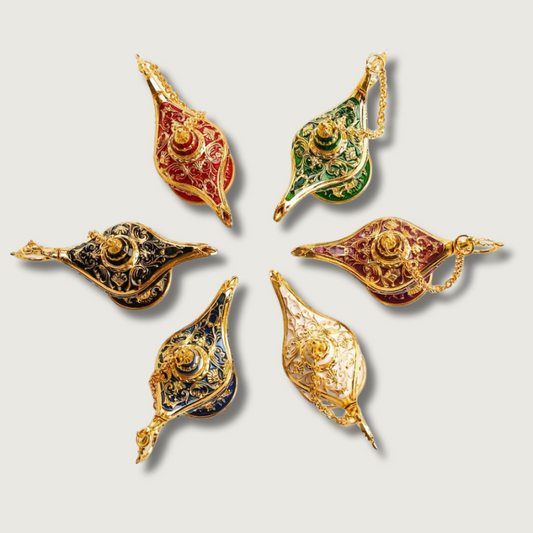 ZenGlow - Lámpara de aceite marroquí hecha a mano