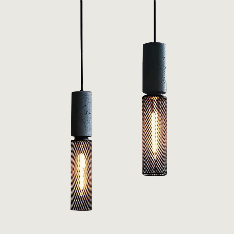 SteelLume - Moderne Industriel Bordlampe