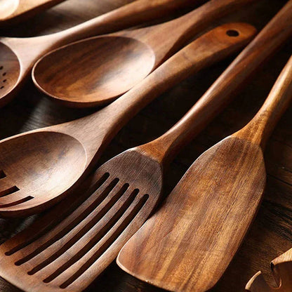WoodChef - Teak Wood Kitchen Tools Set