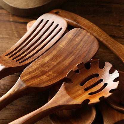WoodChef - Teak Wood Kitchen Tools Set