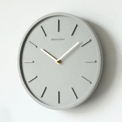 PendulumCraft - Scandinavian Cement Wall Clock