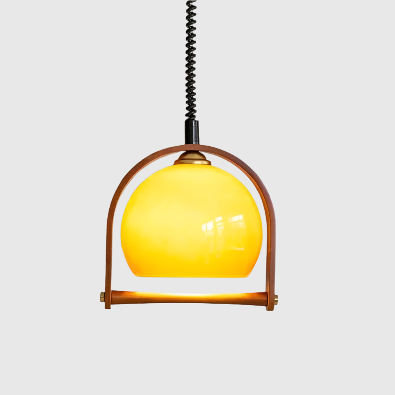 HoutLuxe - Bauhaus Inspireret Pendellampe