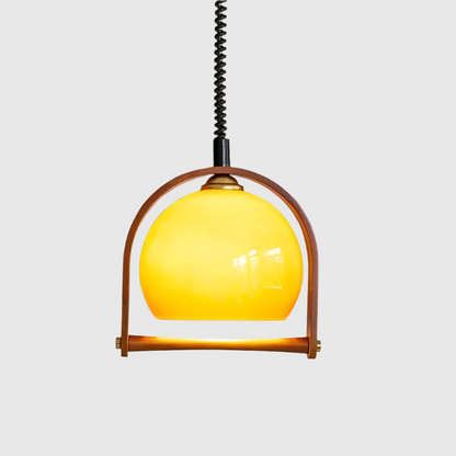 HoutLuxe - Bauhaus Inspireret Pendellampe