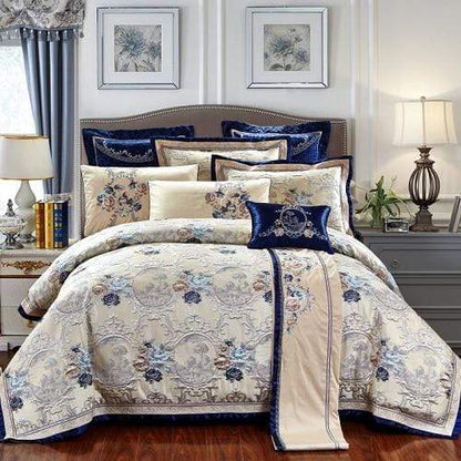 SilkDreams – Exquisite Cotton-Silk Bedding with Oriental Motif
