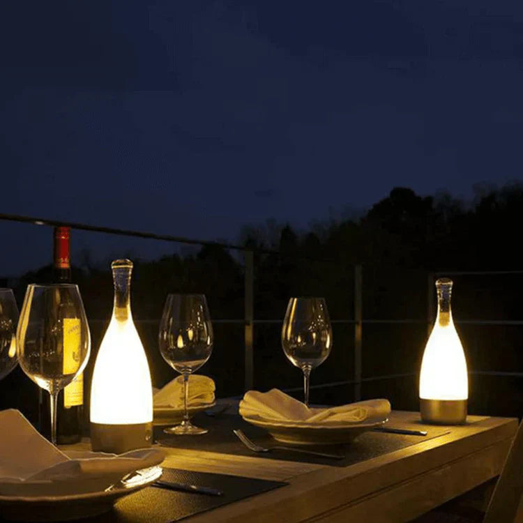 BottleLumi – Lampada ricaricabile per bottiglie di vino