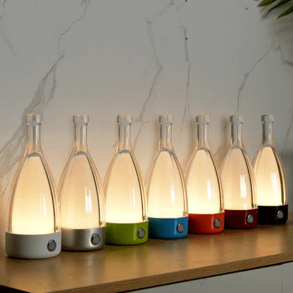 CorkGlow - Lampe de Table Bouteille de Vin