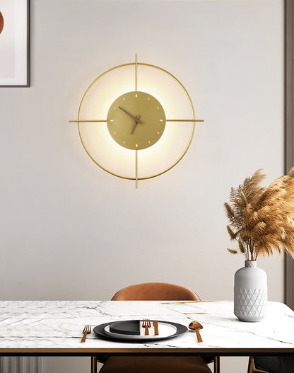 RadiantTime - Crystal Wall Clock Design