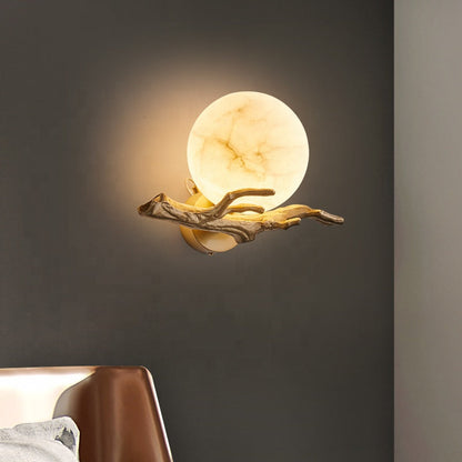 MarbleGlow - Modern Wall Lamp