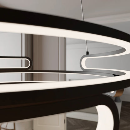 MetalAura - Lampe suspendue sophistiquée